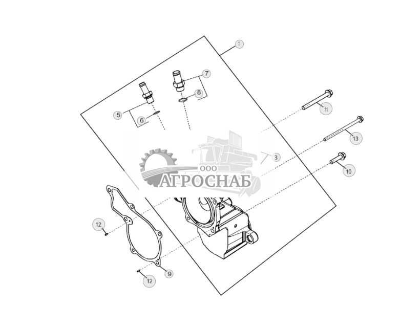 5702 Крышка водяного насоса - ST130098 125.jpg